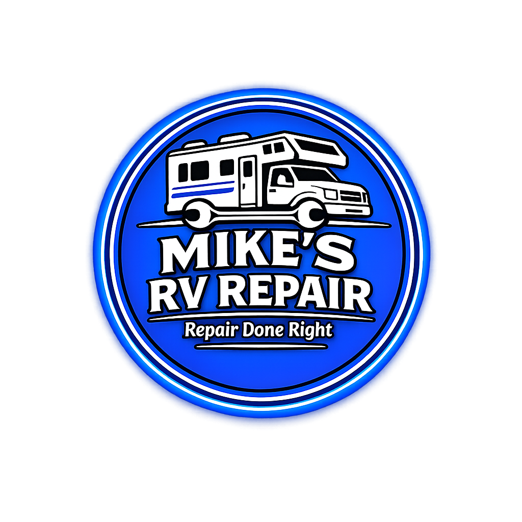 Mike's RV Repair logo badge